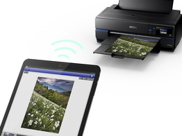 Drucken vom iPad/Tablett, mit dem SC P800 von Epson selbstverständlich