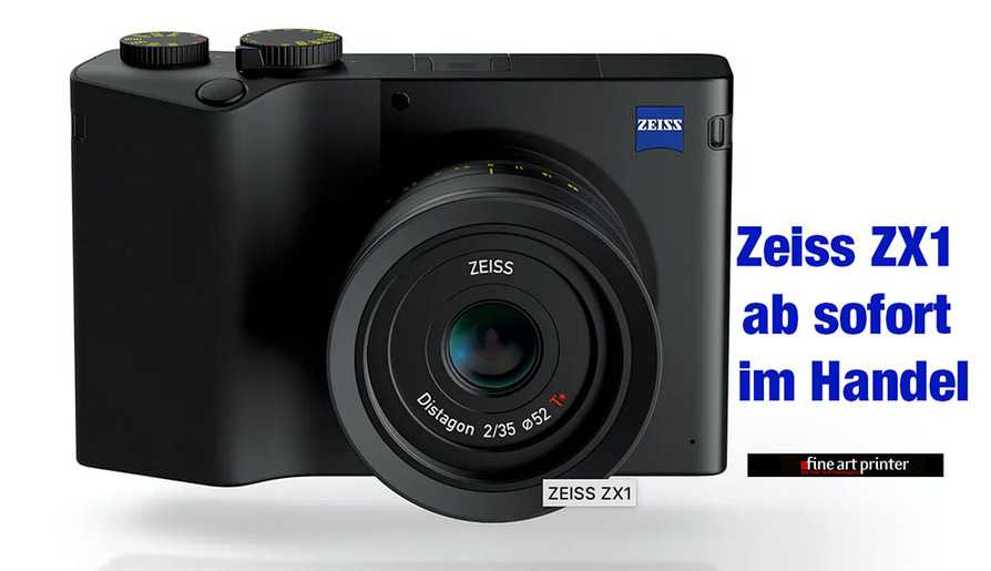 Die brandneue Zeiss ZX1 mit 37,4 Megapixel-Sensor,