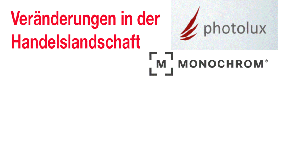 Monochrom übergibt den Geschäftsbetrieb an Photolux in Schwabach