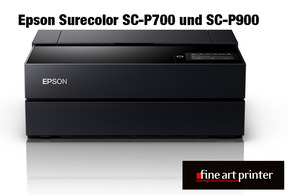 Die neuen Epson-Drucker Surecolor P700/P900 überzeugen durch klares Design