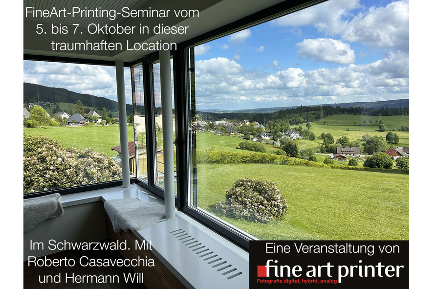 Druckworkshop mit Roberto Casavecchia im Hochschwarzwald
