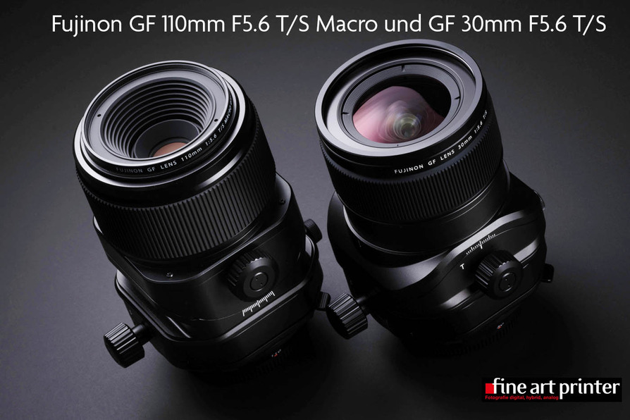 Gleichn zwei Shift-Objektive stellte Fujifilm in Stockholm für das GFX System vor.