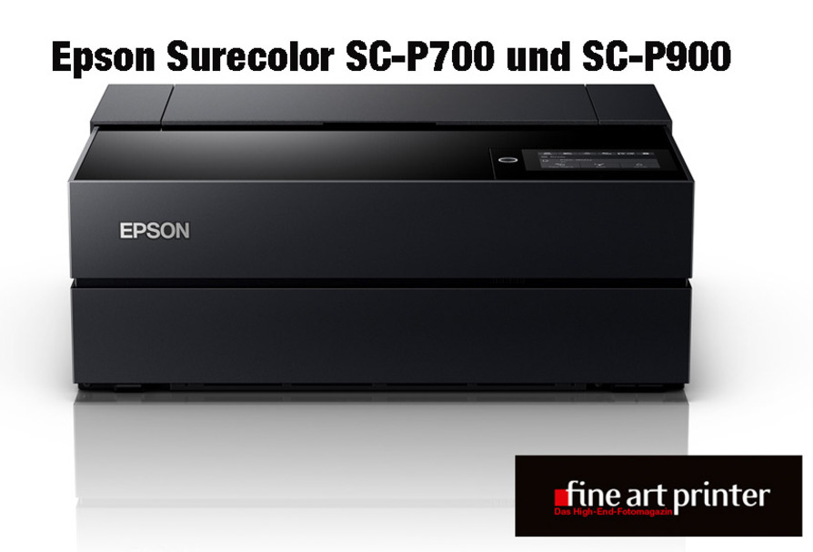 Die neuen Epson-Drucker Surecolor P700/P900 überzeugen durch klares Design